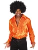 Chemise à volants Schlagerstar orange Taille : XXL Voir les images du produit 1