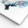 Bild auf Leinwand - Leinwandbild - Eule wild Wald Flug - Produktbild-Vorschau 5