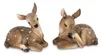 formano Rehfigur Deko 2er Set naturgetreue Winterdeko Rehe Produktbild-Vorschau 4