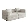 2-teiliges Chenille-Schlafsofa 2-in-1 – mit Staufach in der Produktbild-Vorschau 9
