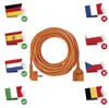 Verlängerungskabel 20 m / 1 Steckdose / orange / PVC / 250 V / 1,5 mm2 Produktbild-Vorschau