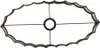 Light & Living - Lampenschirm oval Disli - Dunkelbraun - Produktbild-Vorschau 6
