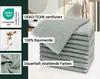 10er Set Gästehandtücher 30x50 cm, 100% Baumwolle, hellgrau Produktbild-Vorschau 2