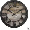 Horloge murale vintage marron 39 cm Voir les images du produit 18