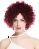 WIG ME UP Perücke kurz voluminös gelockt Rot Granatrot Produktbild-Vorschau 1