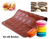 GKA Macaron Matte Backmatte Silikon Backform für Macarons Produktbild-Vorschau 1