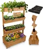 Vertikalbeet Strend Pro, 4-stöckig, mit Rädern, 85x45x147 Produktbild-Vorschau 1