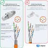hb-digital 4x Netzwerkstecker CAT7 schmal RJ45 LSA STP Produktbild-Vorschau 8