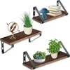 tectake® 3er Set Wandregal Cowell Höhe 12 cm Produktbild-Vorschau 9