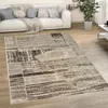 Moderný kusový koberec 120x170 cm OZAN - béžový / šedý Náhľad obrázku produktu 1