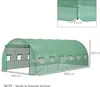 Outsunny Bâche de Rechange Serre Tunnel 18 m², bâche 6 x 3 Voir les images du produit 5