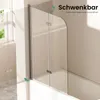 EMKE skládací zástěna do sprchového koutu 110 x 140 cm Náhled obrázku produktu 3