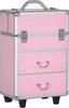 HOMCOM Valise trolley maquillage mallette cosmétique vanity Voir les images du produit 1