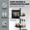 bremermann Teleskop-Küchenregal ausziehbar bis max. 290 cm Produktbild-Vorschau 3
