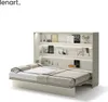 Schrankbett 140 x 200 Horizontal BC-04 Kaschmir LENART BED Produktbild-Vorschau 5