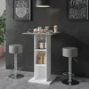 Stojací barový stůl se židlemi Vicco Rodeo Beton 70 x 70 cm Náhled obrázku produktu 4