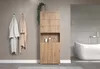 trendteam Bad Hochschrank Amanda Asteiche Melamin/Asteiche Produktbild-Vorschau 9