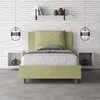ITYHOME - Gepolstertes Bett mit Lattenrost 120x210 mit Produktbild-Vorschau 2
