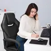 A woman is working at a desk in a home office setting. Produktbild-Vorschau