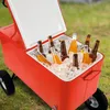 AXI Retro Getränkekühler Rot | Bollerwagen / Kühlwagen / Produktbild-Vorschau 17
