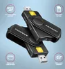 AXAGON Compact travel USB-A + USB-C contact Smart/ID card Anteprima dell’immagine prodotto 2