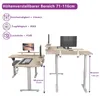 Radlove 160cm L-Desk scrivania elettrica regolabile in Anteprima dell’immagine prodotto 10