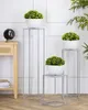 HowHomely | Stojan na květiny 40 cm - šedý - moderní design Náhled obrázku produktu 9