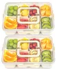 Frischhaltedose Snackbox mit 16 Fächern, Servierplatte, Produktbild-Vorschau 1
