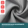 VOUNOT® Klemmmarkise Senkrechtmarkise mit Handkurbel Produktbild-Vorschau 4