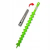 WERHE Grondboor 60 mm H met dubbele spiraal + SDS Max Productafbeelding-voorbeeld 1