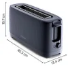 Tostapane a 1 fetta, 1000w, blu notte Moulinex LS2M0810 Anteprima dell’immagine prodotto 2