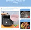 Silikonform Backpapier für Heißluftfritteuse-Zubehör Rund Produktbild-Vorschau 3
