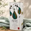 Miterra Olivenöl Extra Nativ 5 L Kanister auf grünem Stoff mit Zweigen Produktbild-Vorschau
