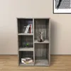 LP Schallplattenschrank CD DVD - Bücherregal - Schrank mit Produktbild-Vorschau 4