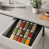 Gewürzregal Schublade, 2 Tlg Verstellbar gewürz organizer Produktbild-Vorschau 5