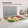 KitchenYeah© Herdabdeckplatte Blumen - Plumeria - Farben , Produktbild-Vorschau 3