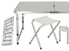 Verk 14469 Set de camping pliant pour 4 personnes beige Voir les images du produit 7