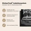 KitchenYeah© Herdabdeckplatte Bus - Retro - Schwarz - Weiß Produktbild-Vorschau 6