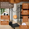 BLACK OAK Kaminholzständer JACINTO – Regal 78x30x36cm mit Produktbild-Vorschau 3
