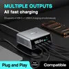 WLX-60D 265 W GaN USB-C nabíječka, 5portová PD Náhled obrázku produktu 2