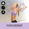 MAXXMEE Hula Hoop Reifen 2er Set Lila, Sport & Fitness, Produktbild-Vorschau 2