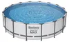 Piscina rotonda Steel Pro MAX in acciaio 488x122 cm Bestway Anteprima dell’immagine prodotto 3
