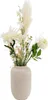 Bodenvase AVION 30cm - bauchig, creme beige Keramik, Ø 20cm Produktbild-Vorschau 4