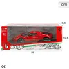 BBURAGO Ferrari 296 GTB 1:18, Supersportwagen-Modell, Produktbild-Vorschau 6