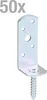 Alberts 843809 Flechtzaunhalter L-Form, galvanisch Produktbild-Vorschau 2