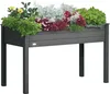 Outsunny Jardinière sur Pieds Potager dim. 123L x 57l x 76H Voir les images du produit 1