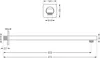 Mexen Cube DR02 set vasca-doccia ad incasso con soffione 25 Anteprima dell’immagine prodotto 4