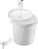 Wiadro fermentacyjne KADAX 33L, biały zestaw z kranem Podgląd zdjęcia produktu 5