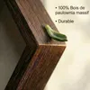 IvoQ Hexagon Étagères Murales Lot de 5 - Bois - Marron Voir les images du produit 3