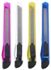 4 x Hobbymesser verschiedene Farben Cuttermesser Produktbild-Vorschau 1